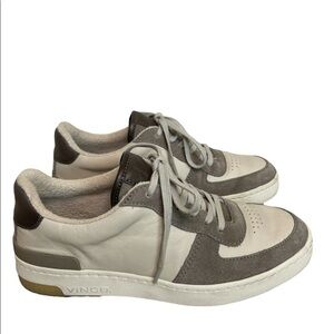 Vince color block neutral sneakers. Size 5.5.  Worn once excellent condition.